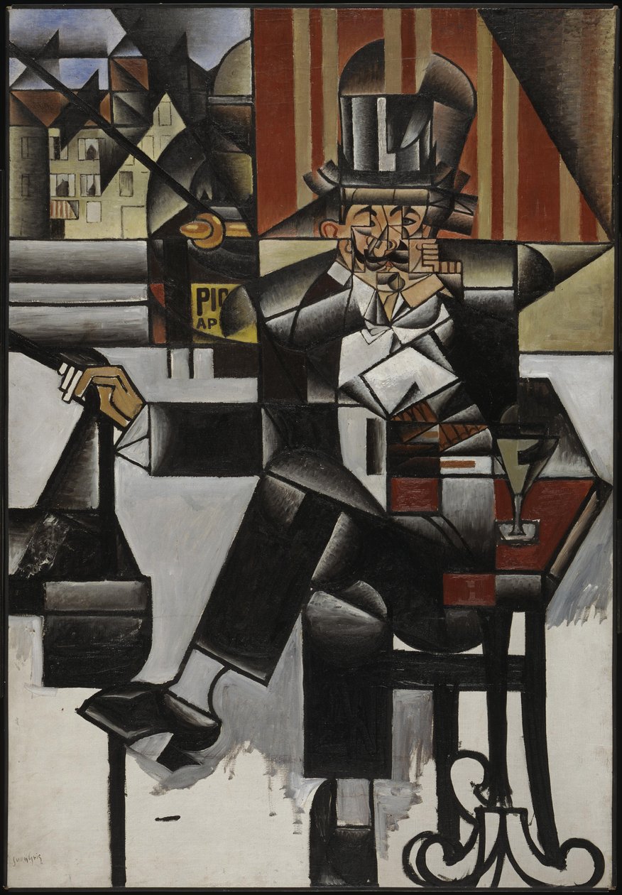 Homme dans un café, 1912 - Juan Gris