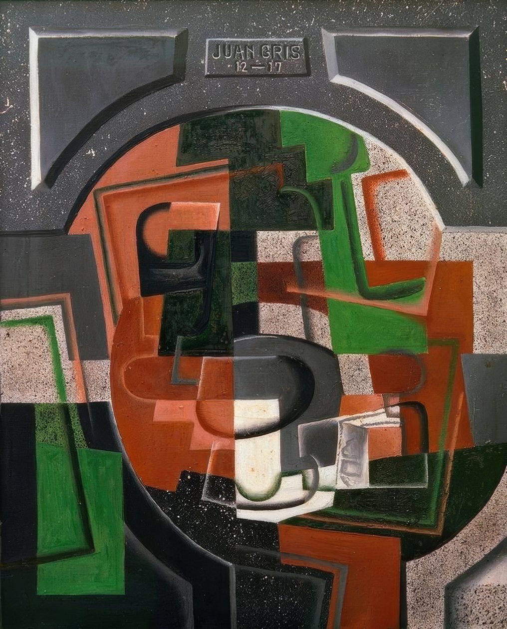 Nature morte à la plaque - Juan Gris