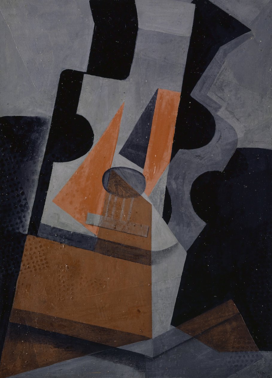 La Guitare (Nature morte avec guitare), 1916 - Juan Gris