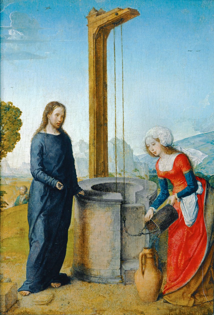 Le Christ et la Samaritaine … - Juan de Flandes