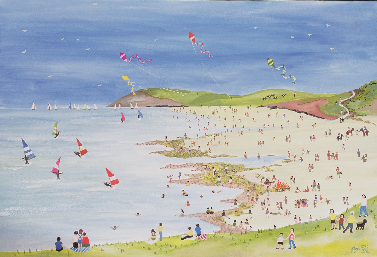 Falaises et baie - Judy Joel