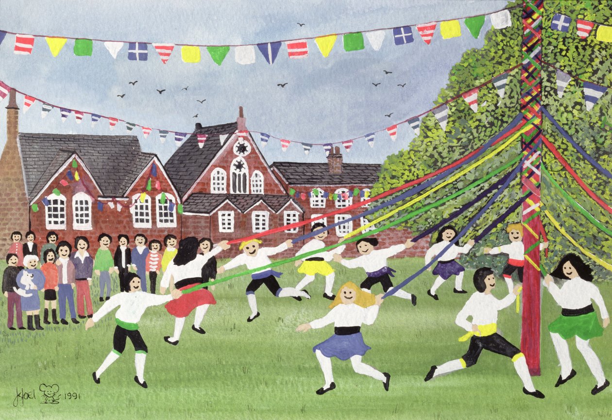 Danse autour du mât de mai, 1991 - Judy Joel