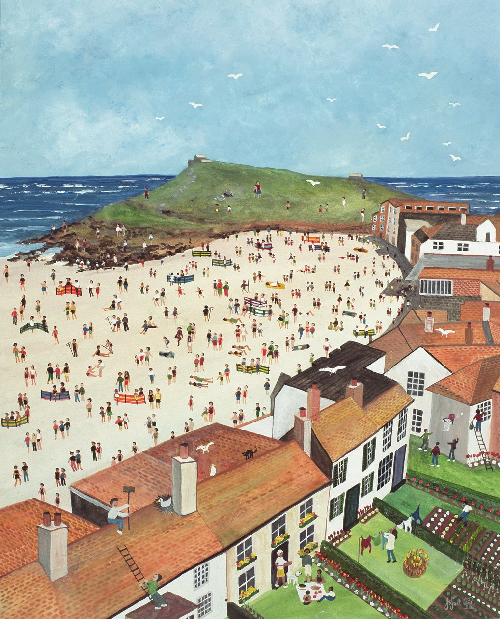 Vue depuis la Tate Gallery St. Ives - Judy Joel