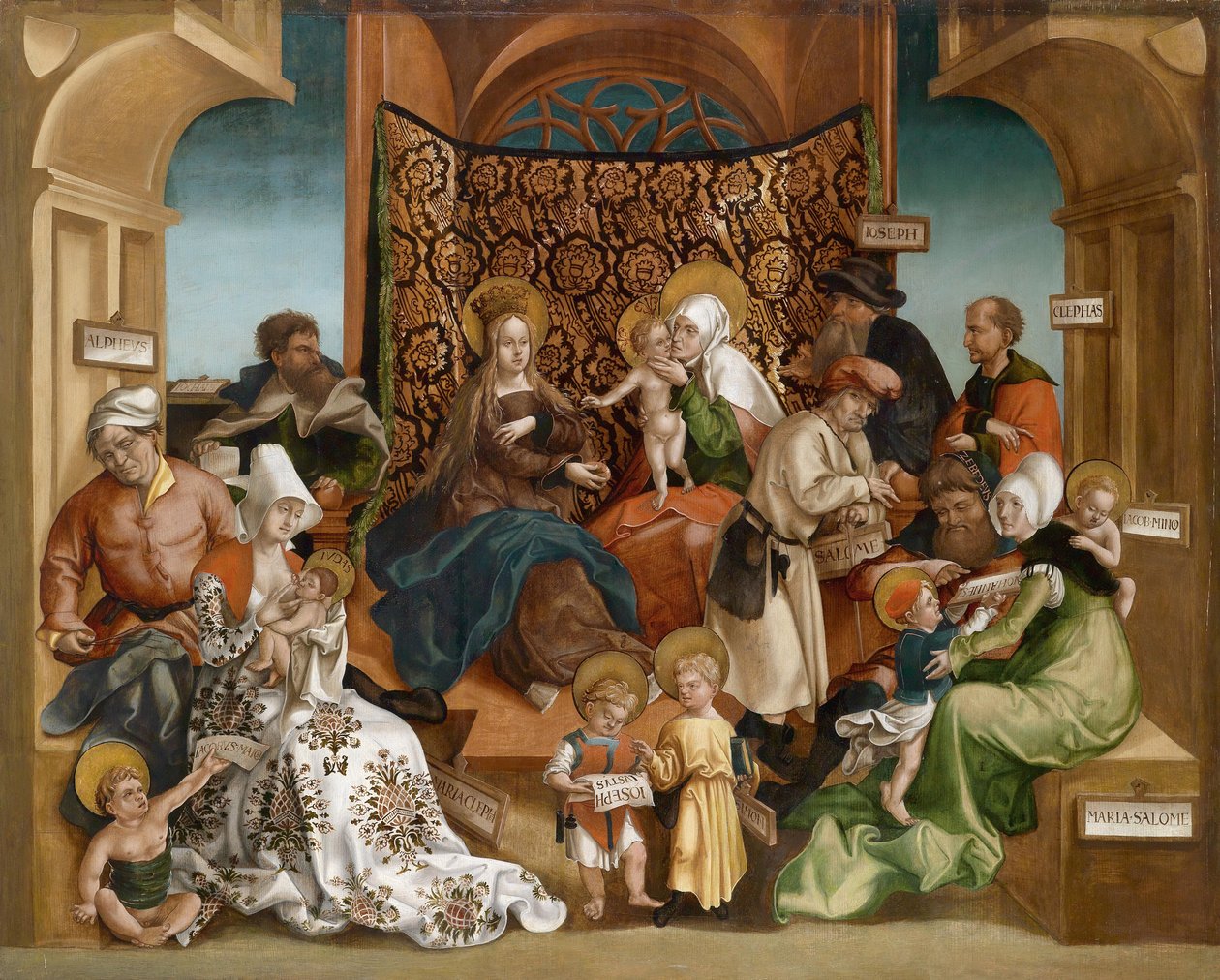 La Sainte Parenté - Jörg Breu the Younger