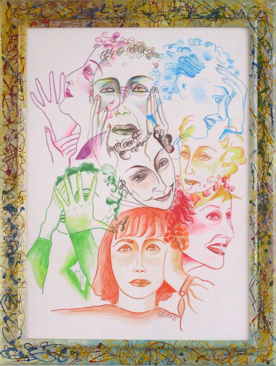 Edith Piaf II (Portrait/Collage) - JuleSimo