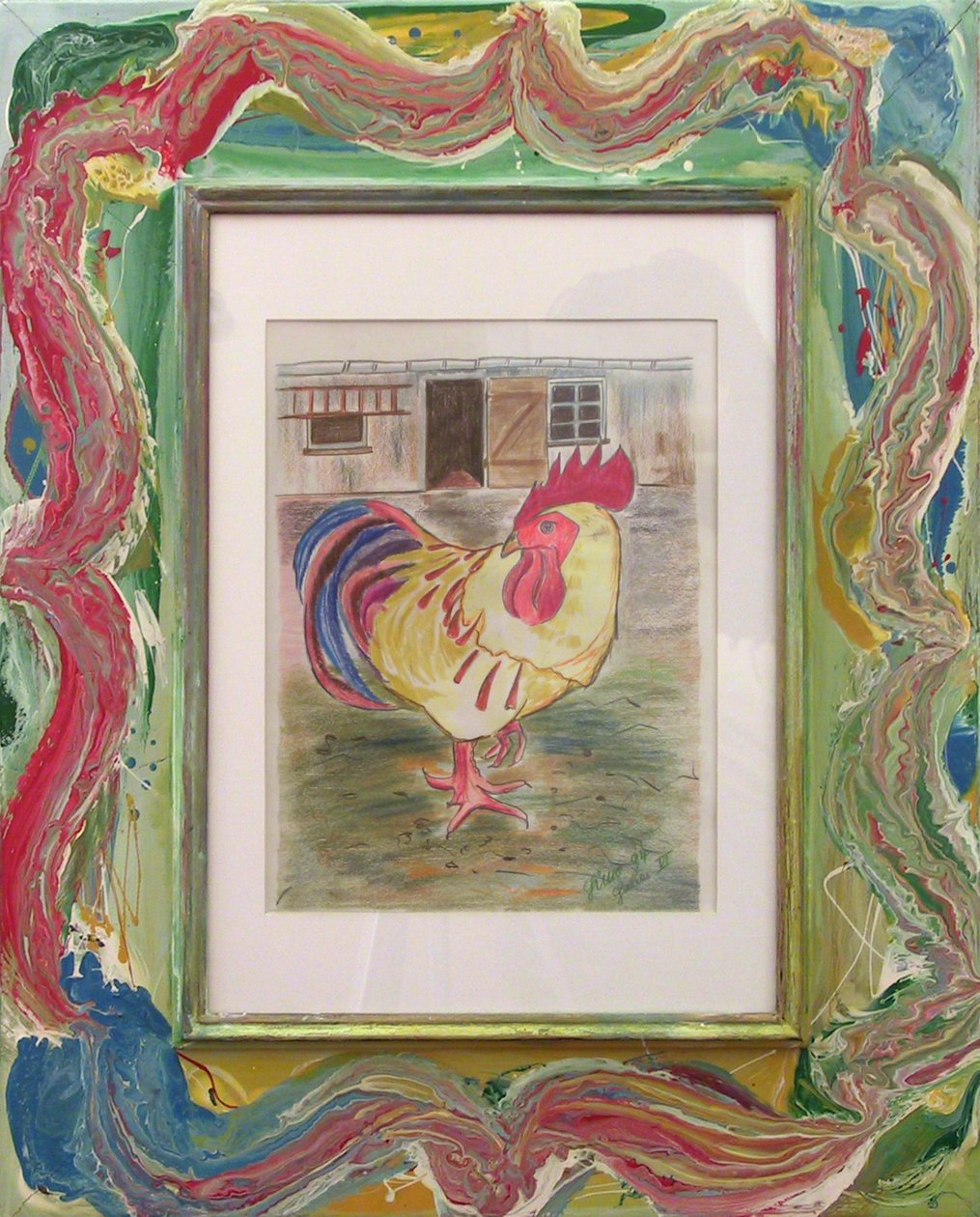 Gallus Gallus -devant le poulailler- - JuleSimo