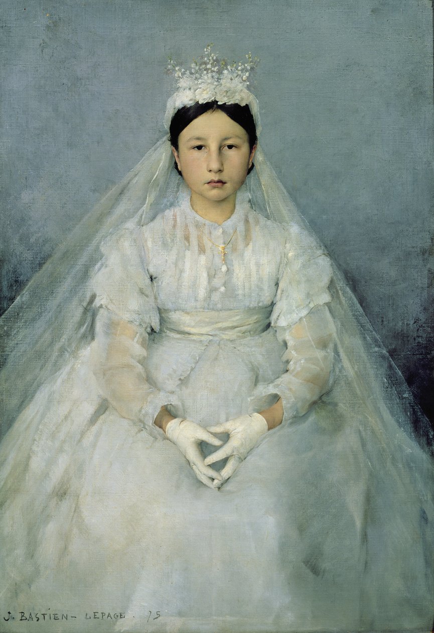Le jeune communiant, 1875 - Jules Bastien Lepage