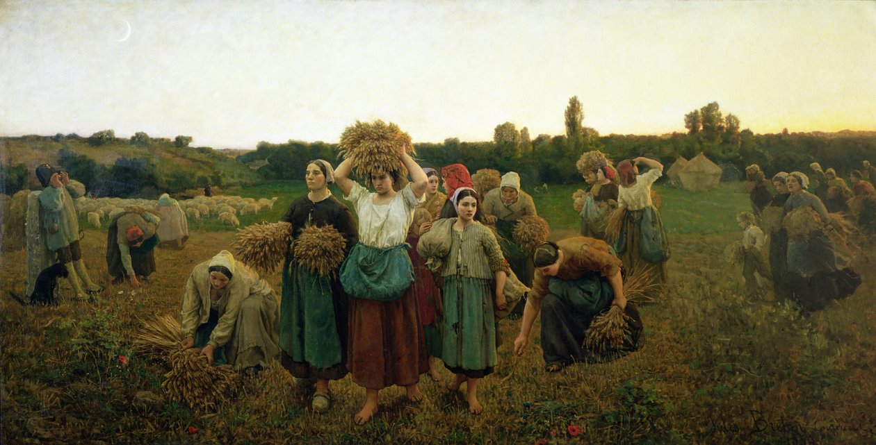 Appel des glaneurs, 1859 - Jules Breton