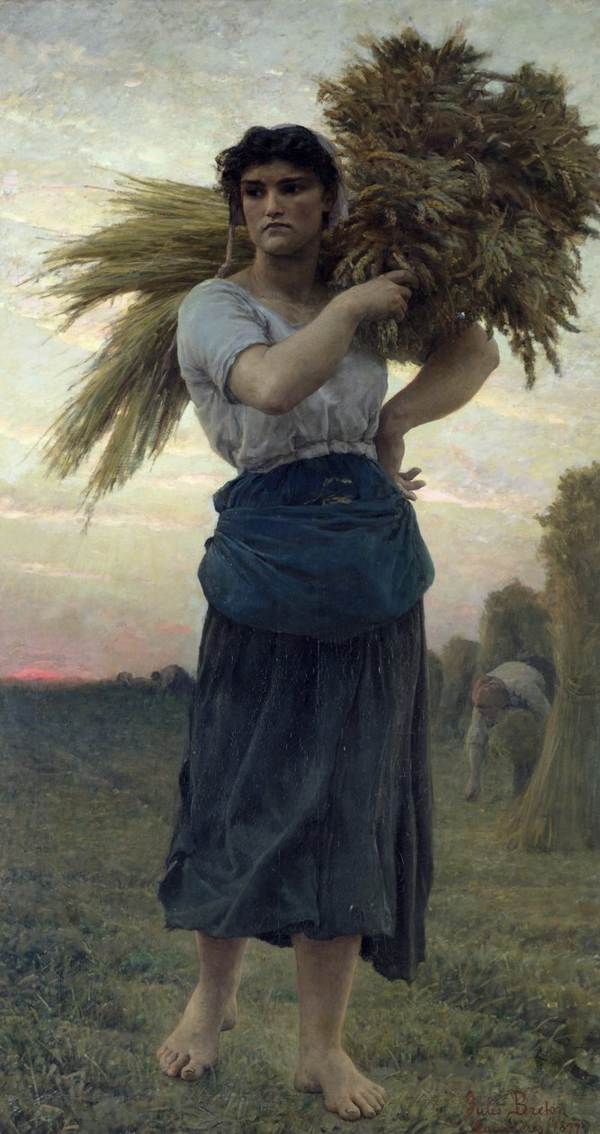 La Glaneuse, 1877 - Jules Breton