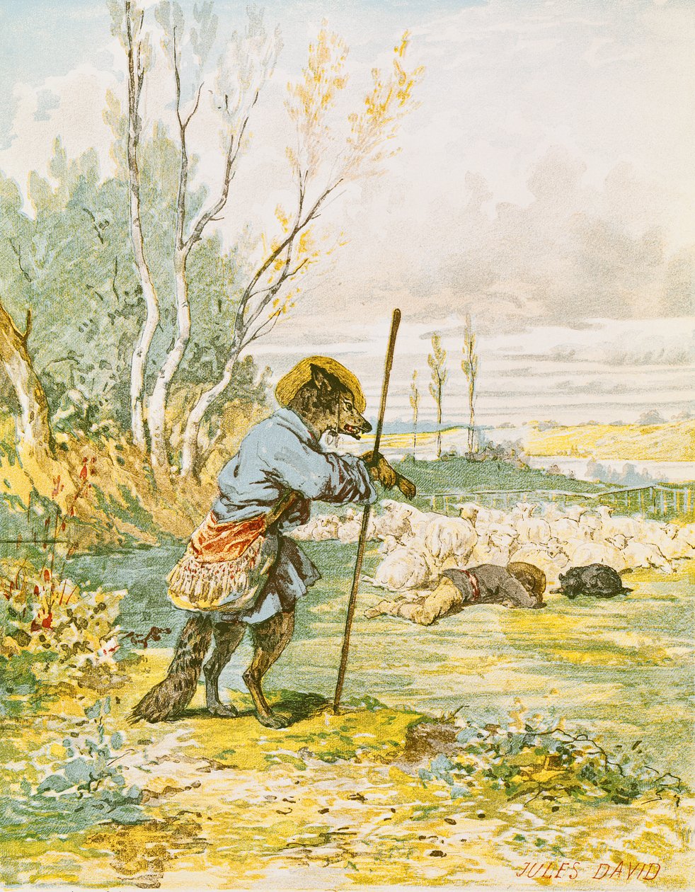 Le Loup en Berger, des 