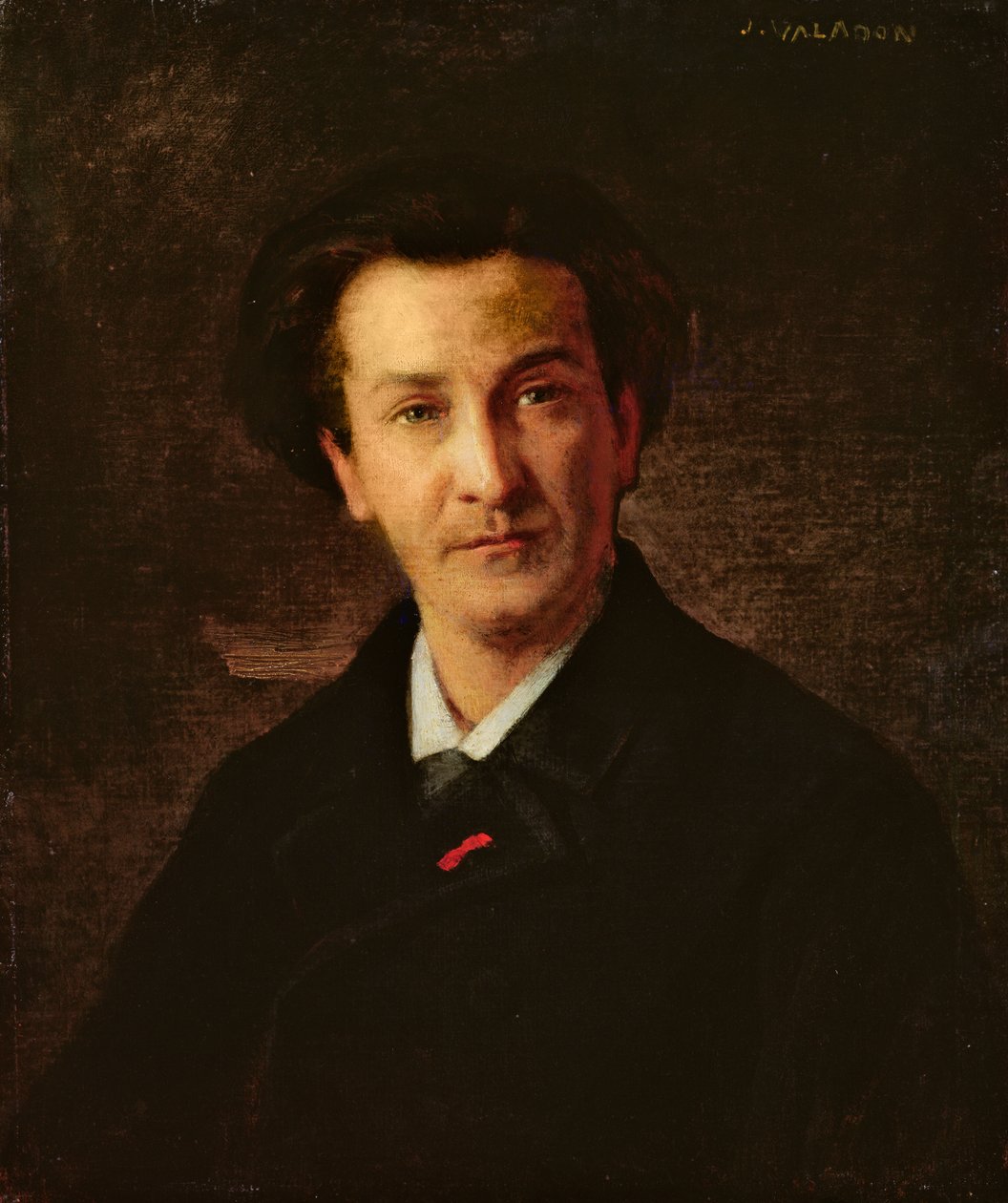Portrait de François Coppée (1842-1908) - Jules Emmanuel Valadon