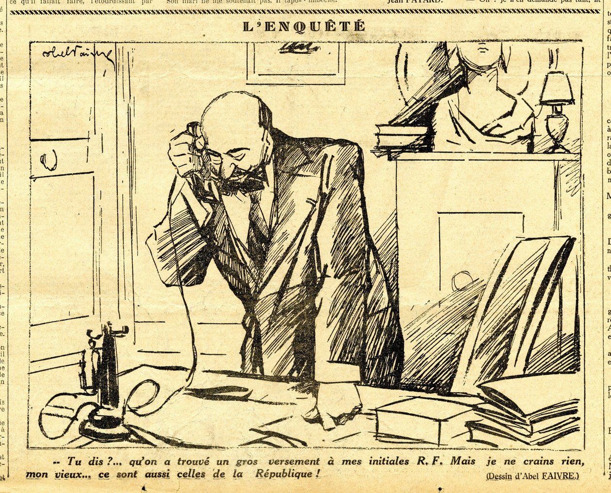 Candide, Satirique en N & B - Jules Abel Faivre