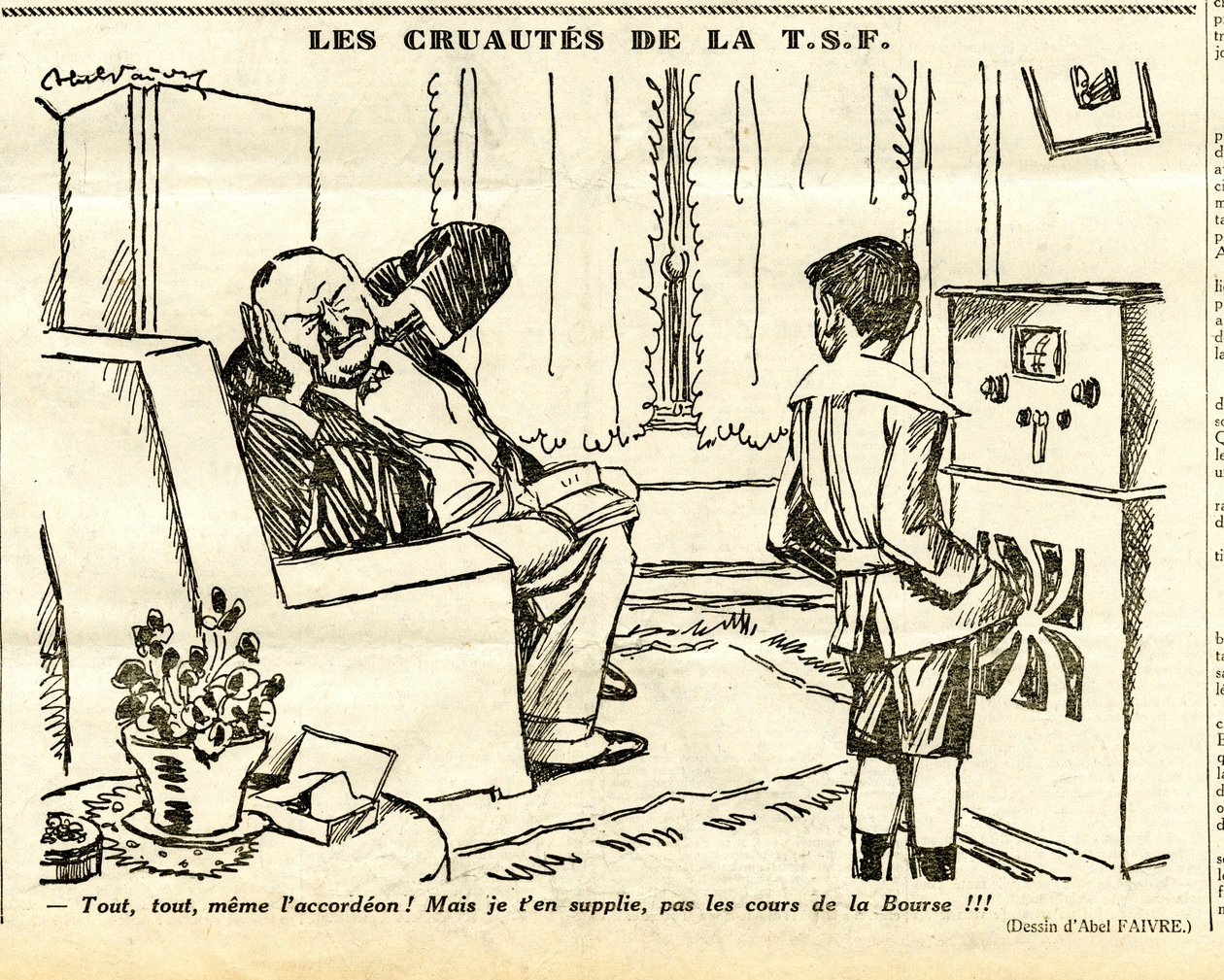 Candide, Satirique en N & B - Jules Abel Faivre