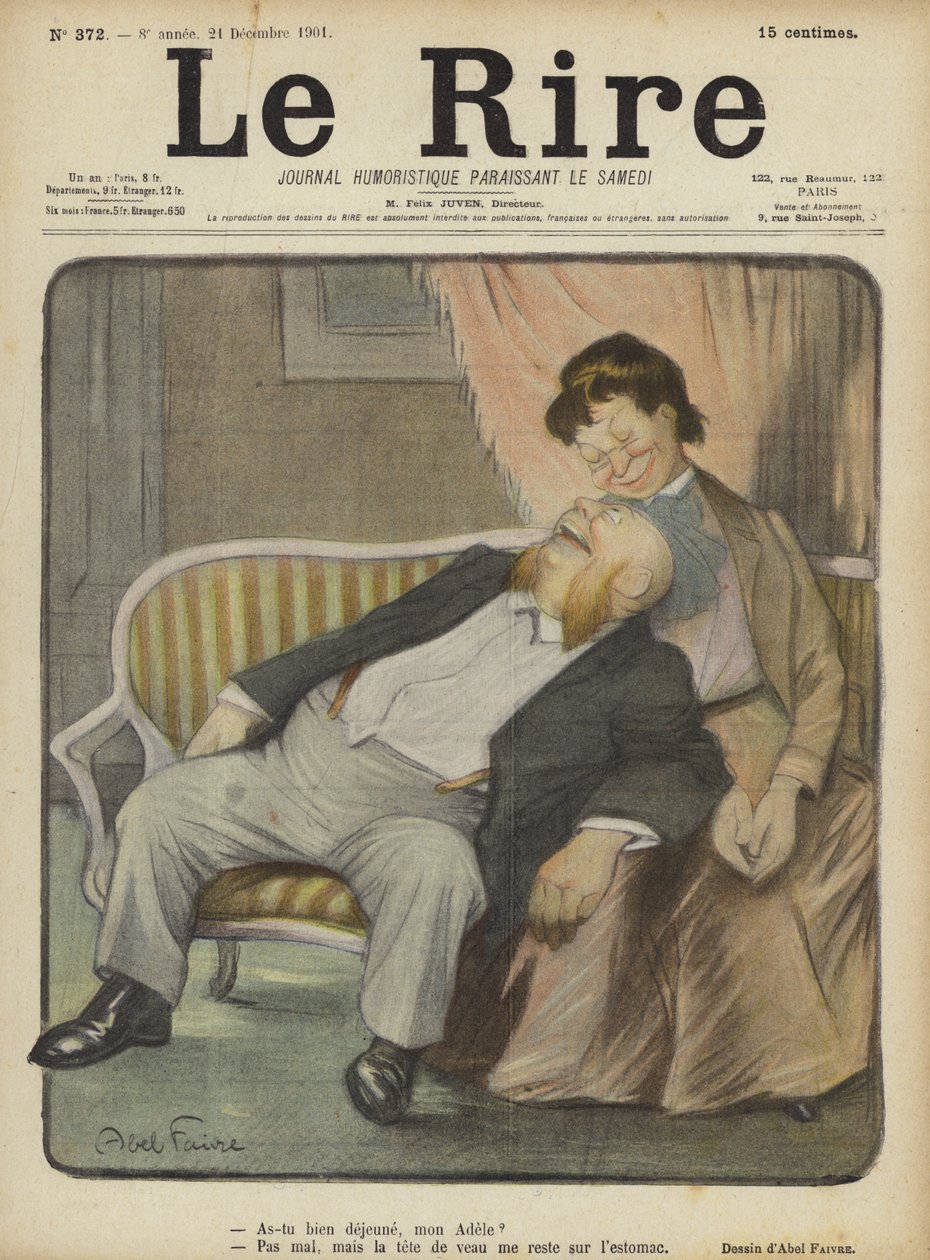 Illustration pour Le Rire - Jules Abel Faivre