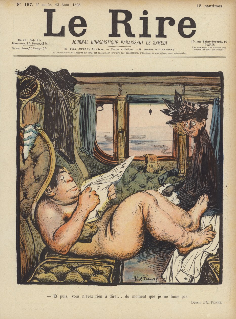 Illustration pour Le Rire - Jules Abel Faivre