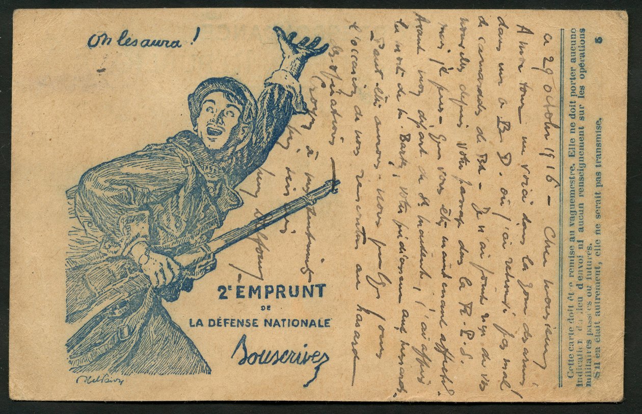 Carte postale - Jules Abel Faivre