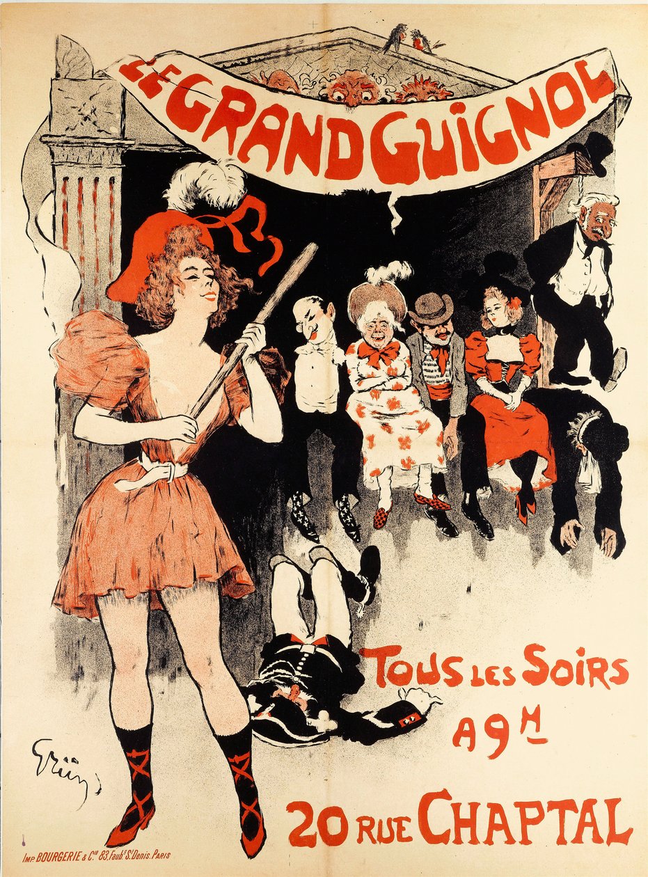 Le Grand Guignol, vers 1898 - Jules Alexandre Grün