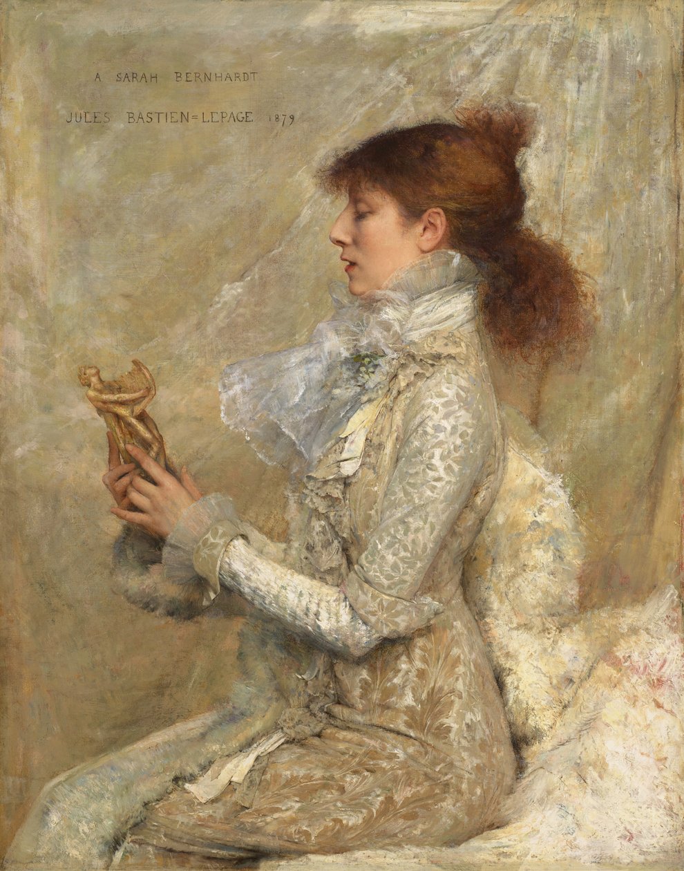 Portrait de Sarah Bernhardt - Jules Bastien Lepage
