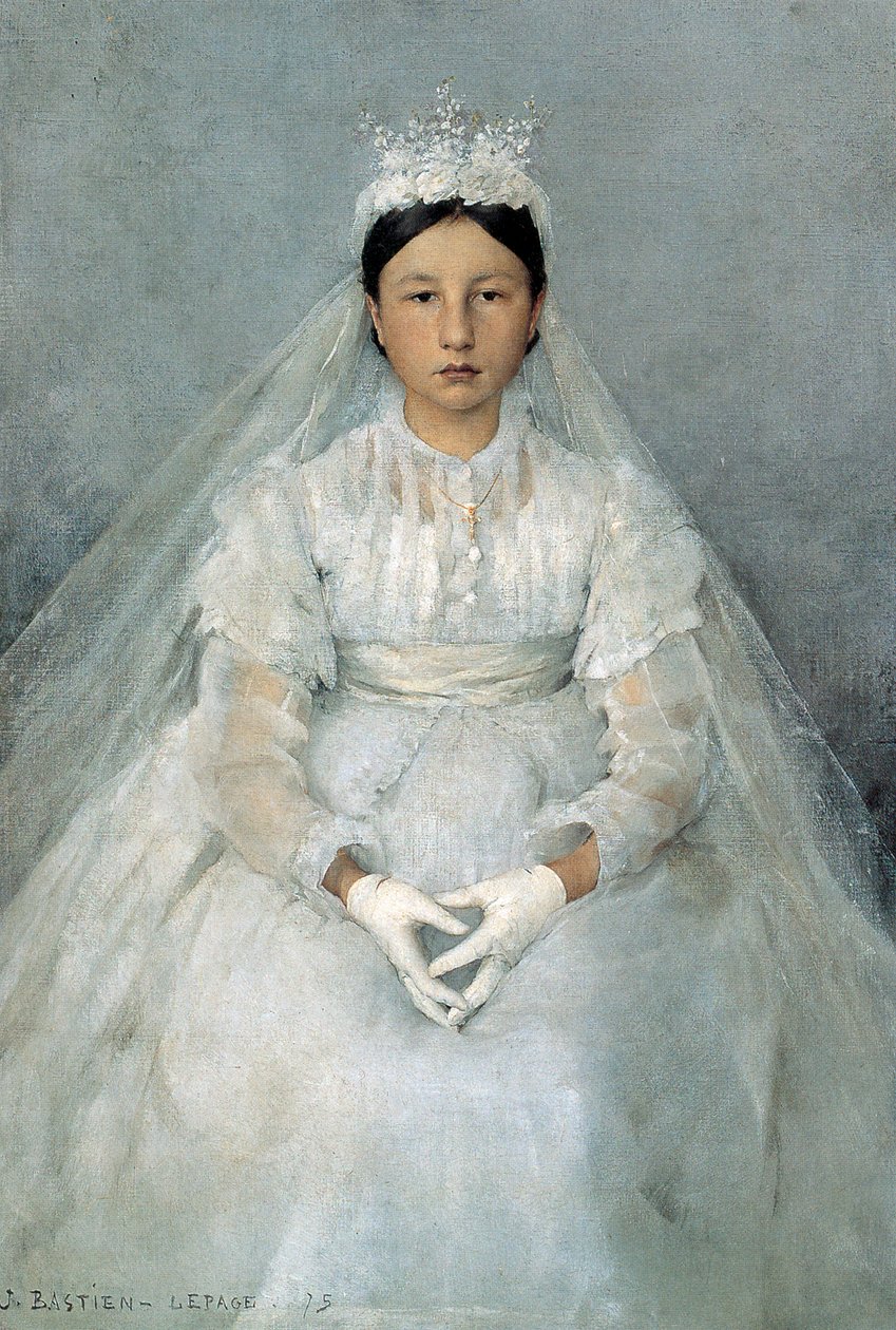 Le Communiant, 1875 - Jules Bastien Lepage