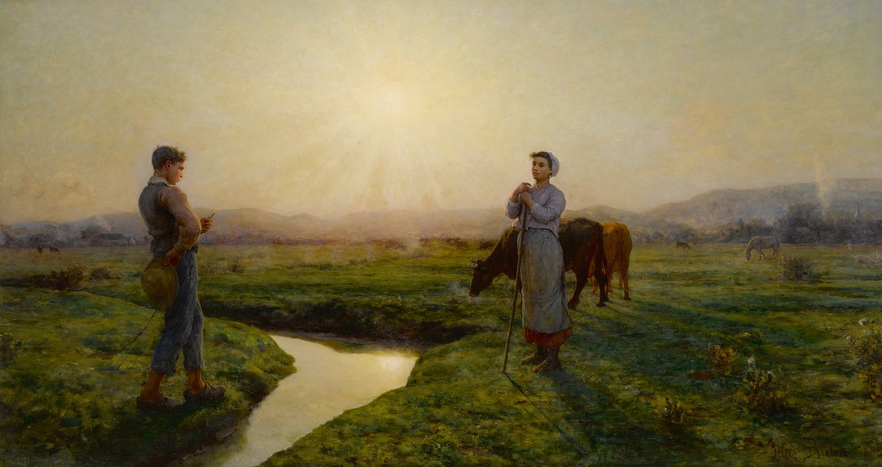Le matin, 1883 - Jules Breton