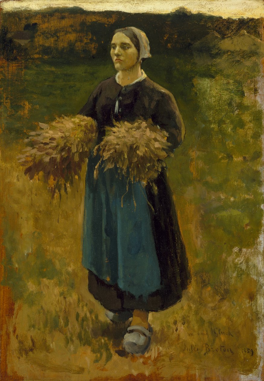 La glaneuse, 1859 - Jules Breton