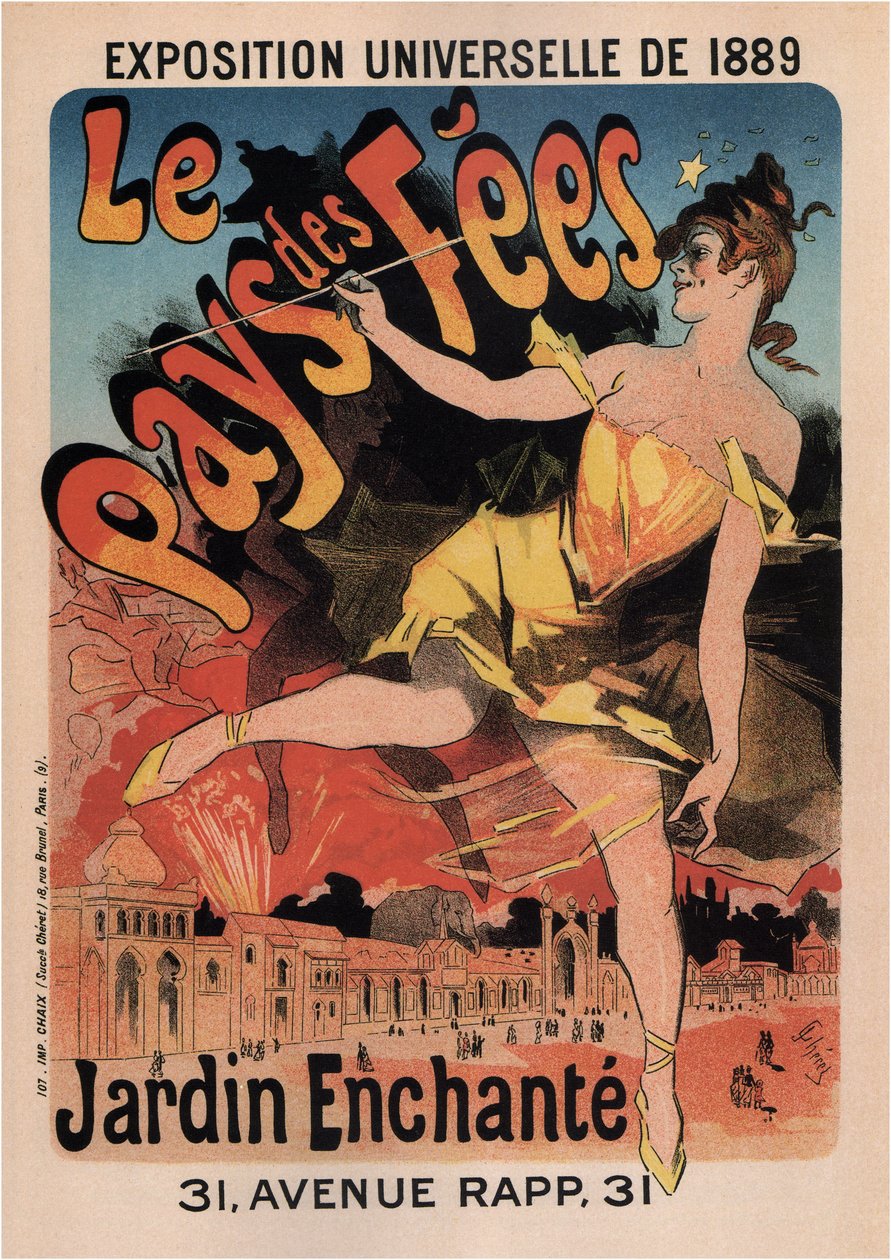 Le Pays des Fées - Jules Cheret