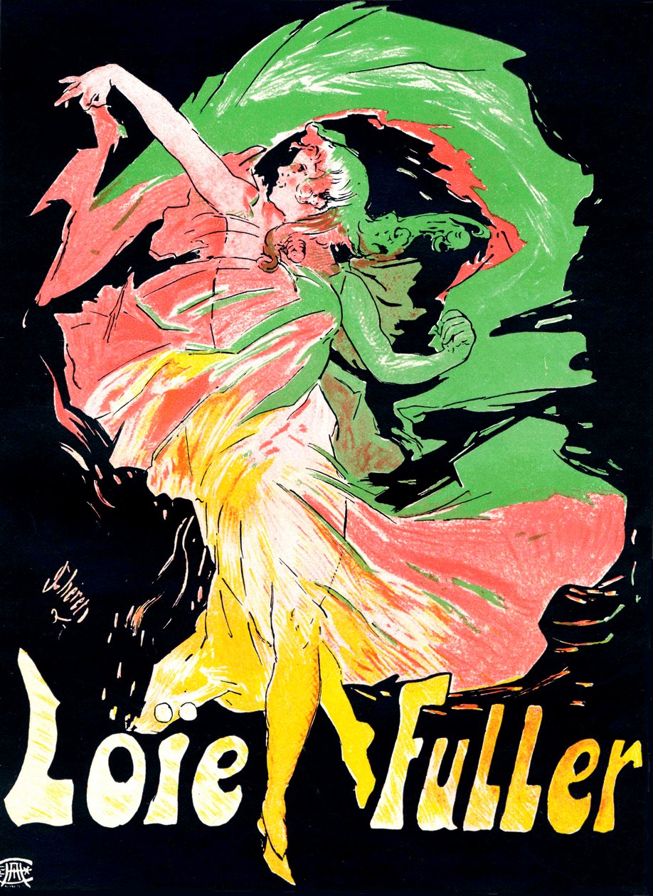 Affiche de Loïe Fuller, 1897 - Jules Cheret