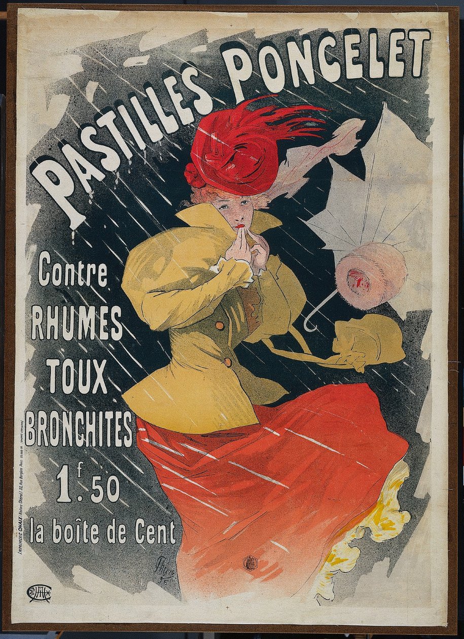 Pastilles Poncelet, 1896 - Jules Cheret