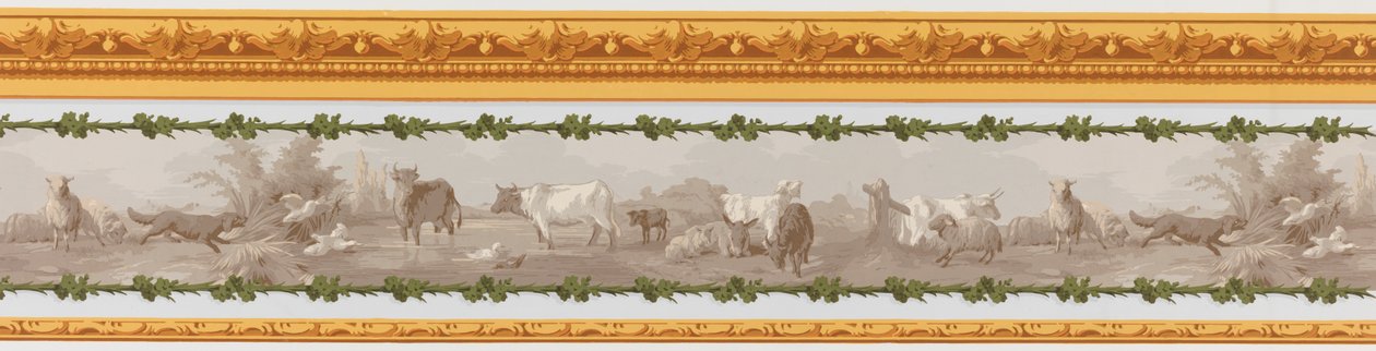 Décor pastoral - Jules Desfossé