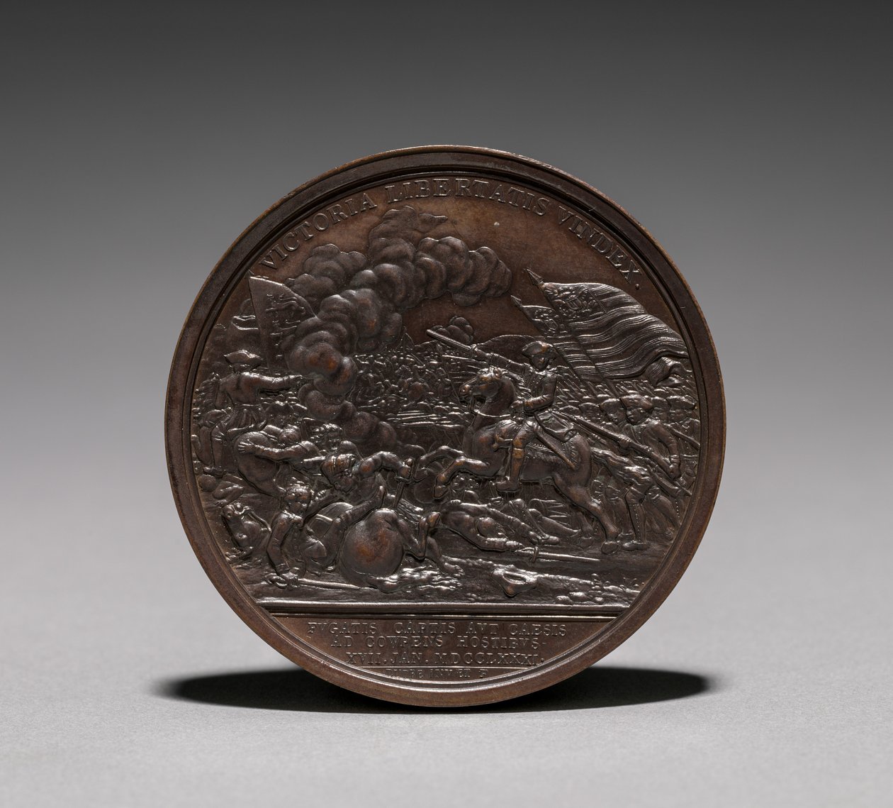 Médaille : Daniel Morgan, revers - Jules Dupré