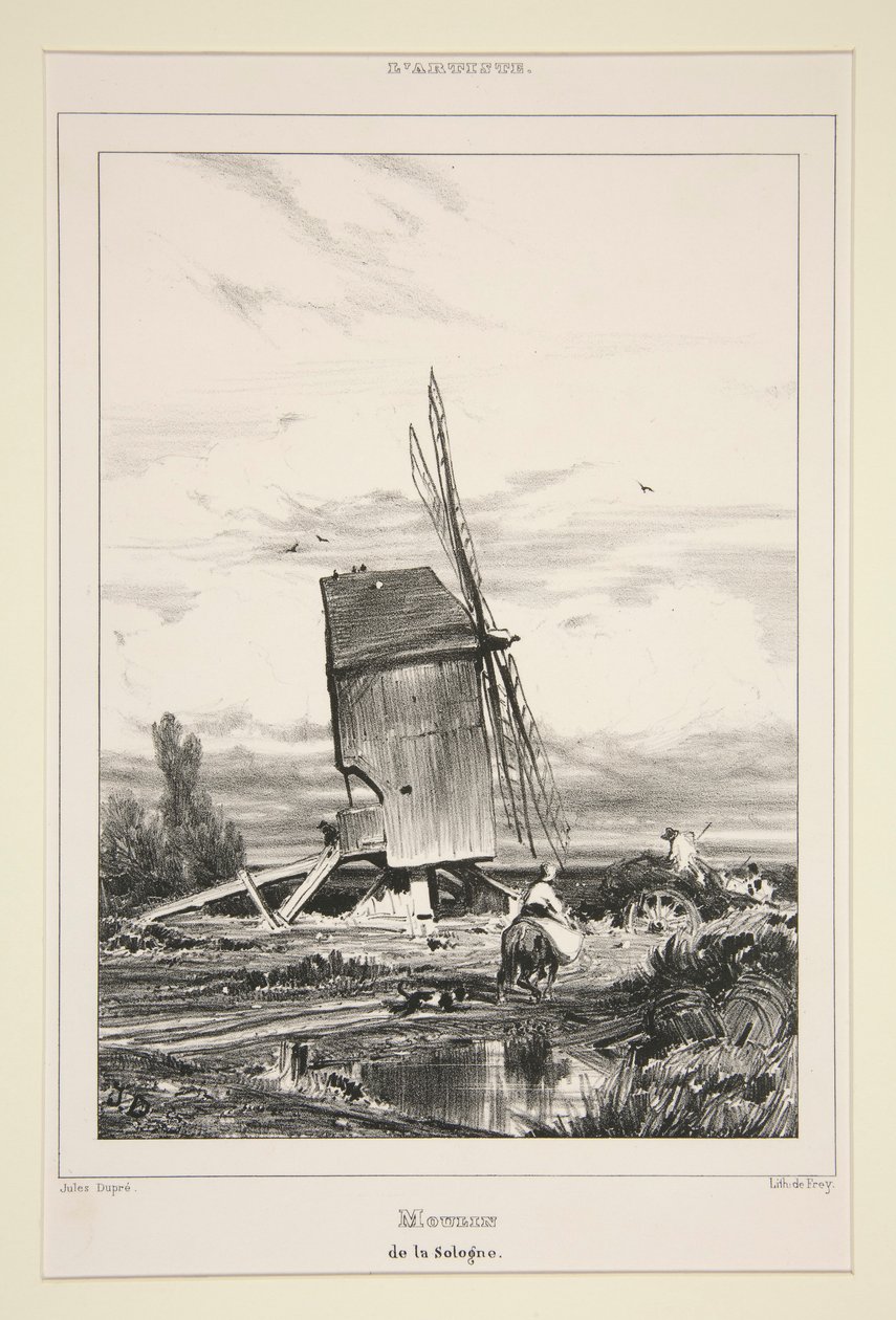 Moulin de la Sologne - Jules Dupré