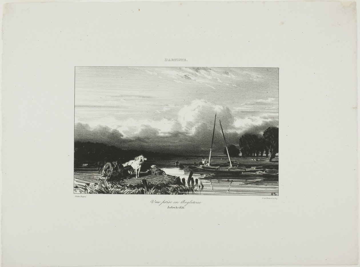 Voir en Angleterre - Jules Dupré