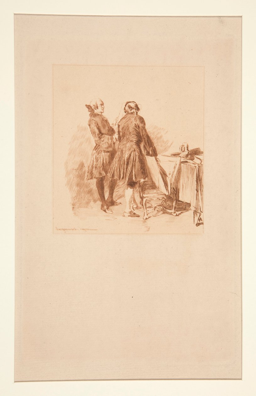 Amateurs de d - Jules Ferdinand Jacquemart