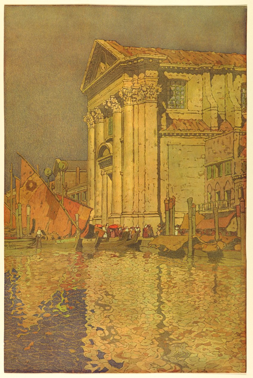 Église de San Salvatore, Venise - Jules Guerin