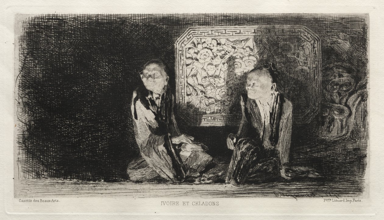 Ivoire et Céladon - Jules Jacquemart
