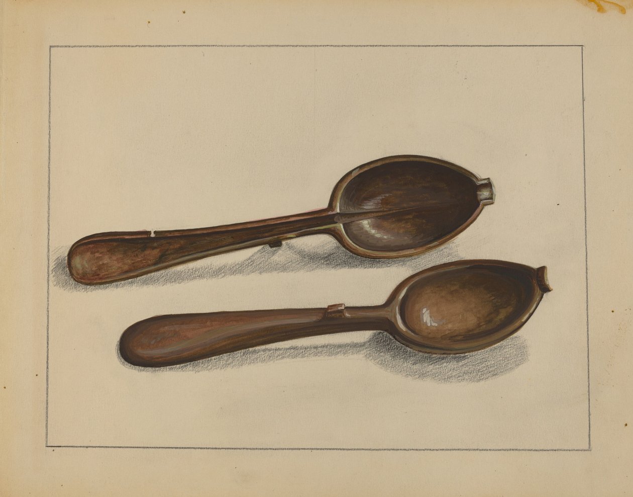 Moule à cuillère à soupe, vers 1936 - Jules Lefevere