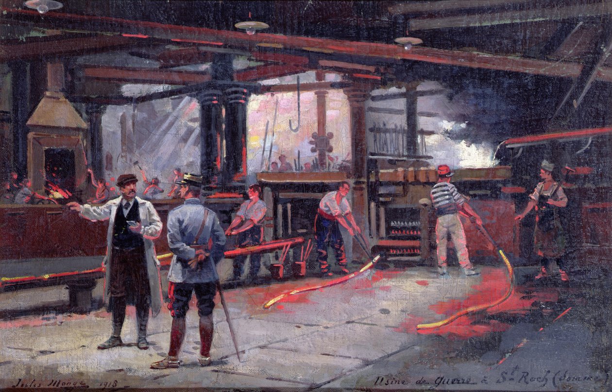 Une usine de guerre à St. Roch - Jules Monge