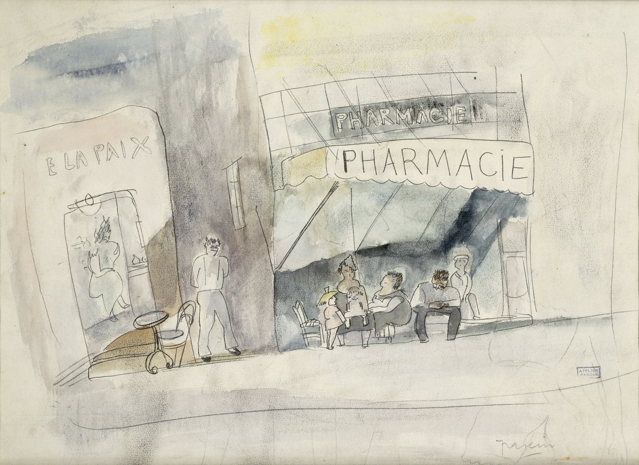 La Pharmacie - Jules Pascin
