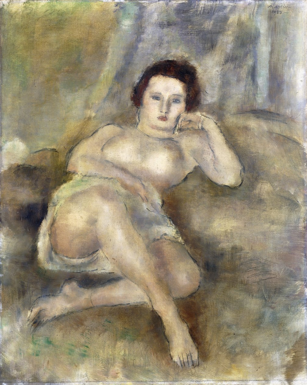 Fille allongée, 1925 - Jules Pascin