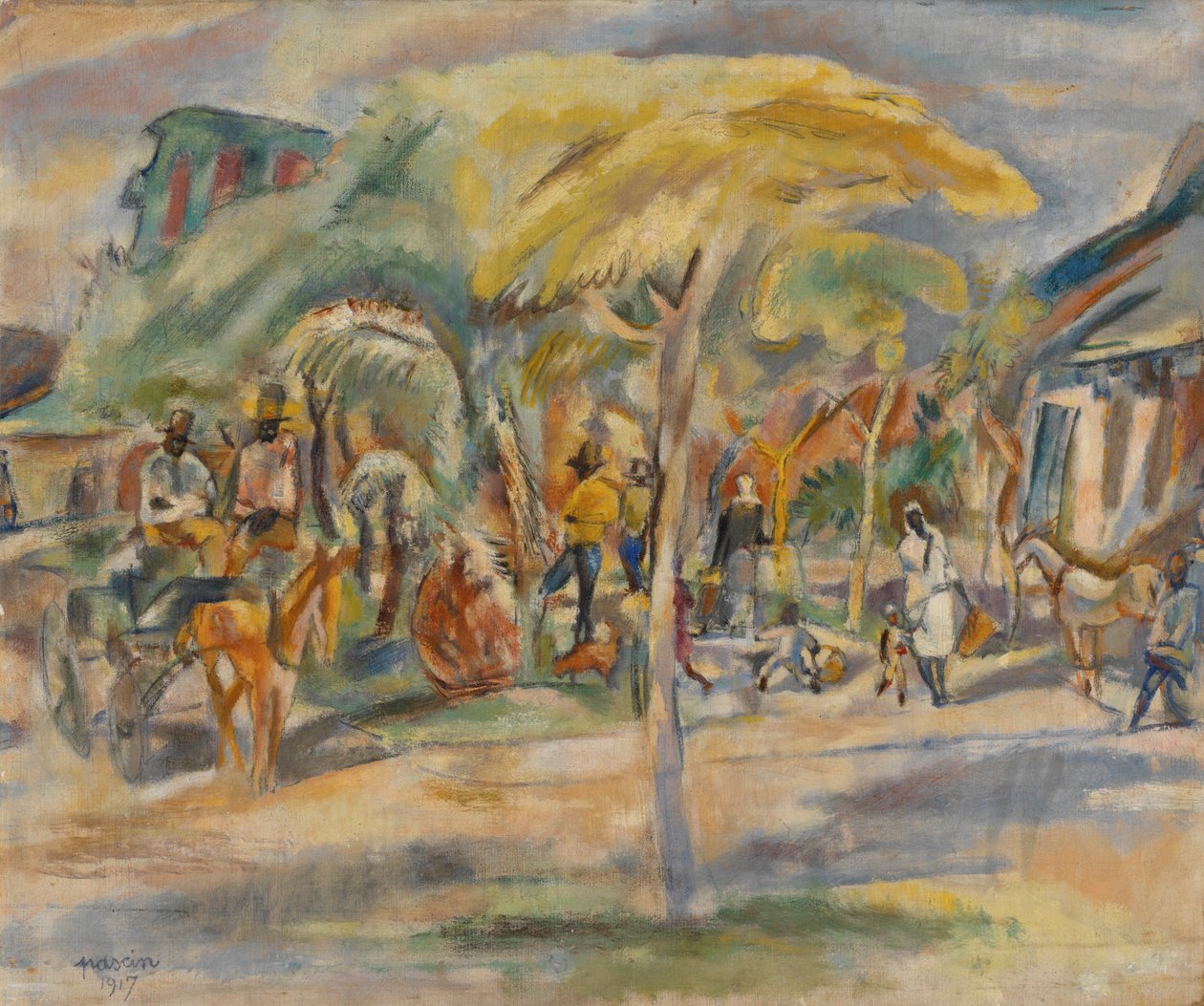 Paysage du sud, 1917 - Jules Pascin