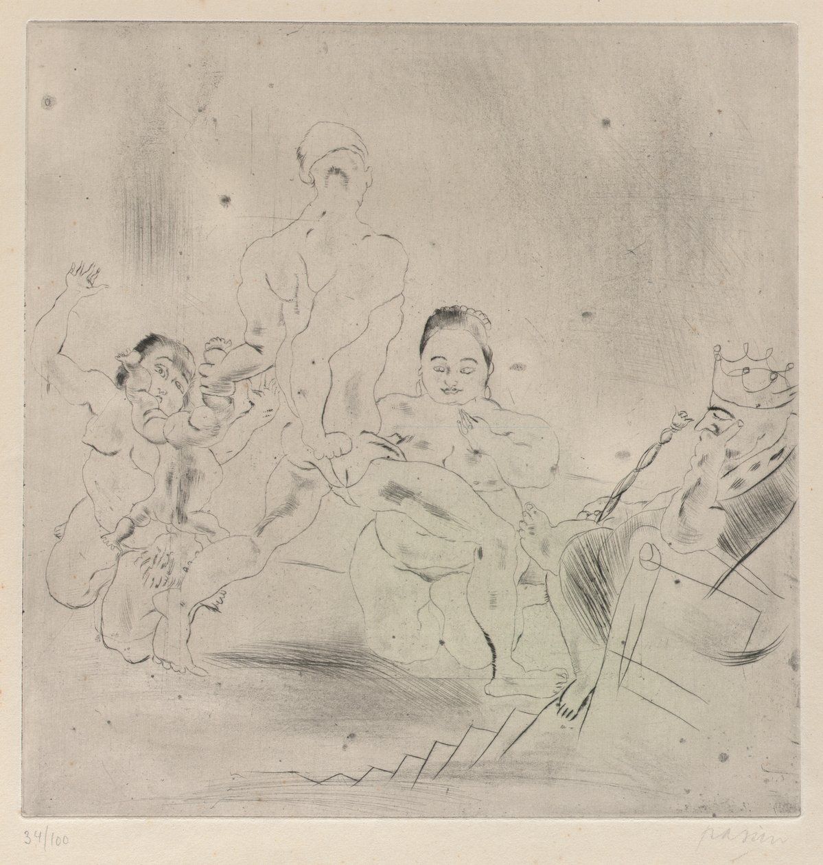 Le Jugement de Salomon - Jules Pascin