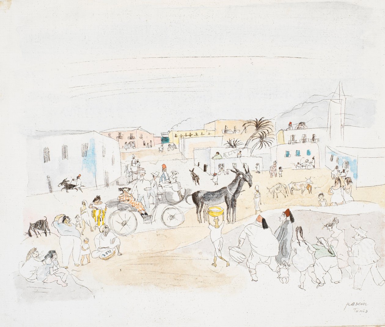 Tunis - Jules Pascin
