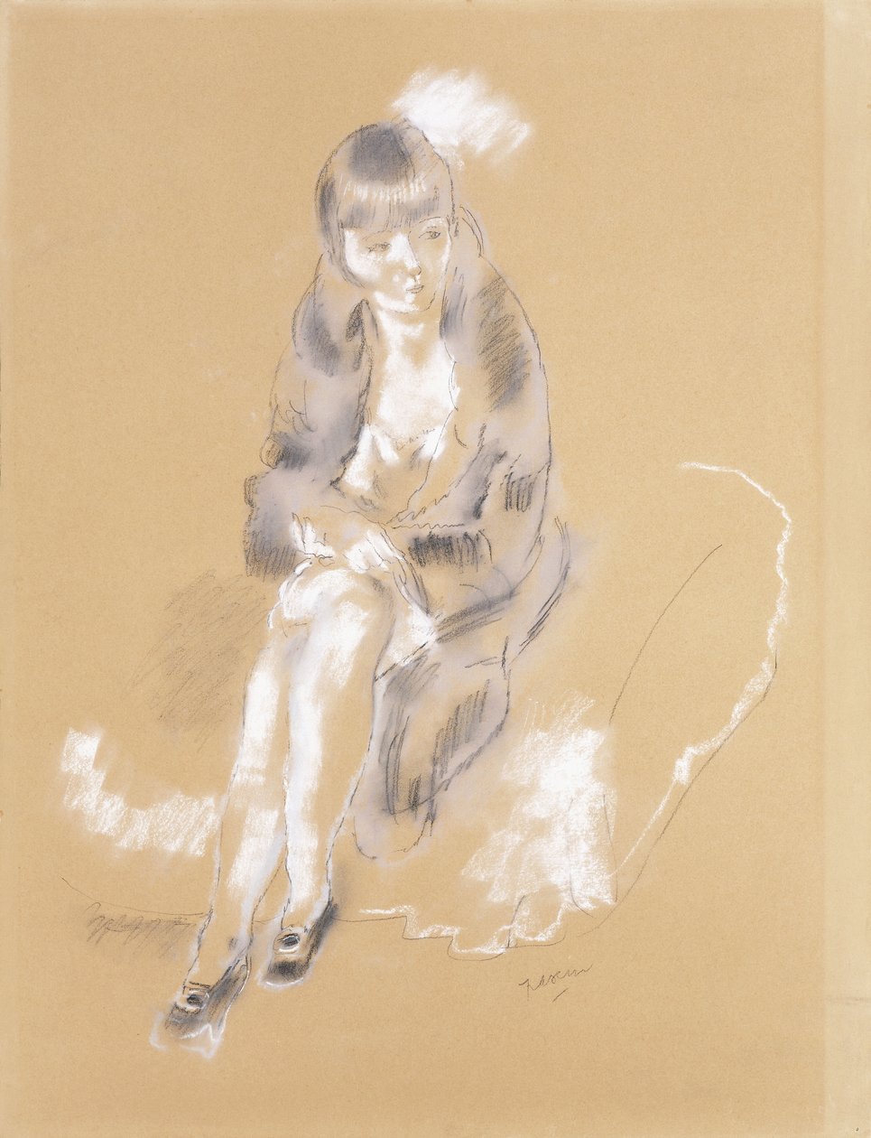 Femme assise - Jules Pascin