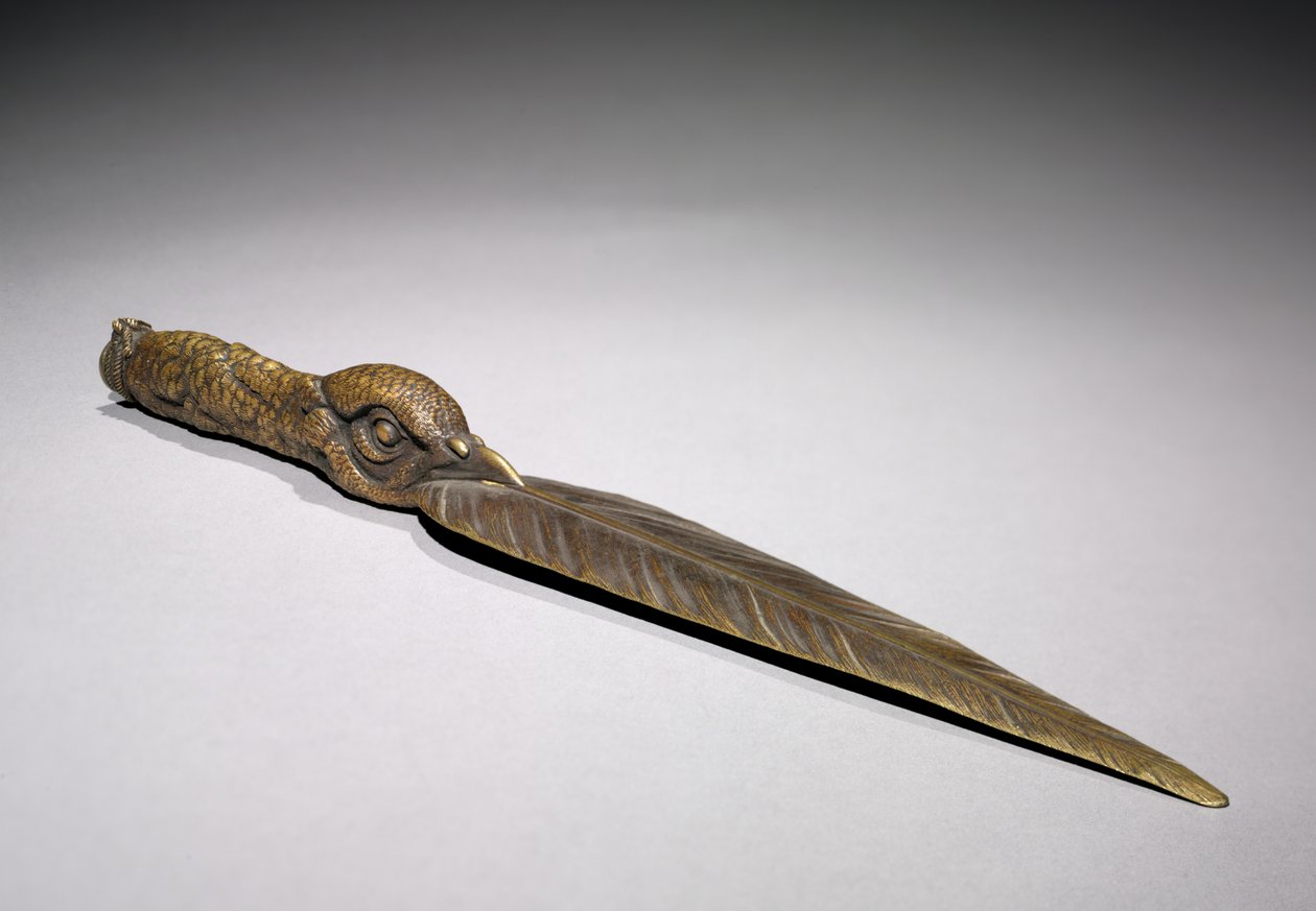 Couteau à papier - Jules Pierre Moigniez