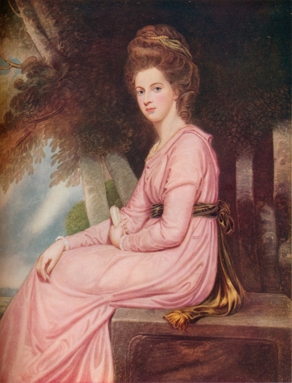 Caroline Comtesse Carisle, 18ème siècle, 1913 - Jules Simon Payrau