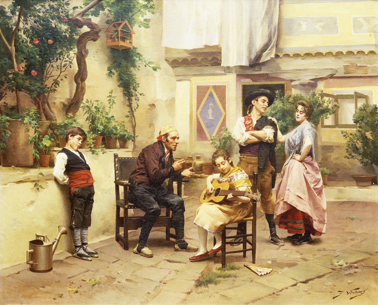 La leçon de guitare - Jules Worms
