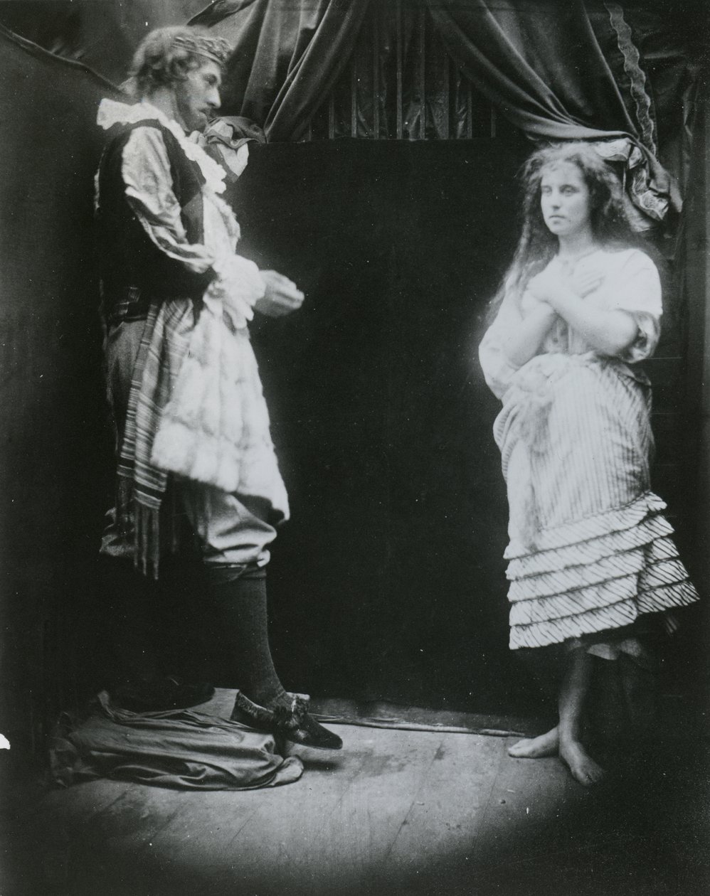 Le roi Cophetua et la mendiante, une illustration de 