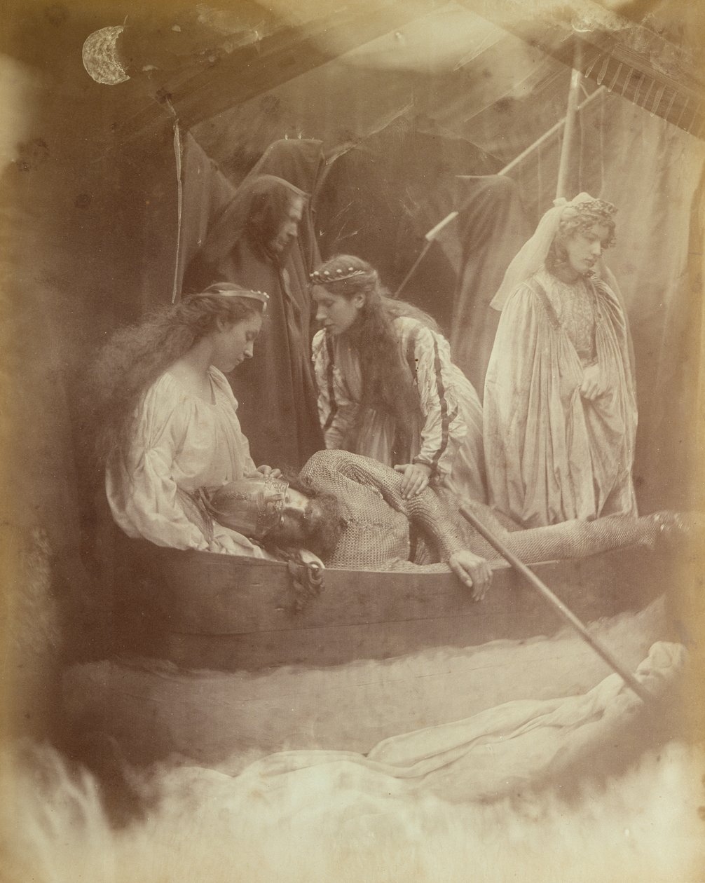 La mort du roi Arthur, illustration de 