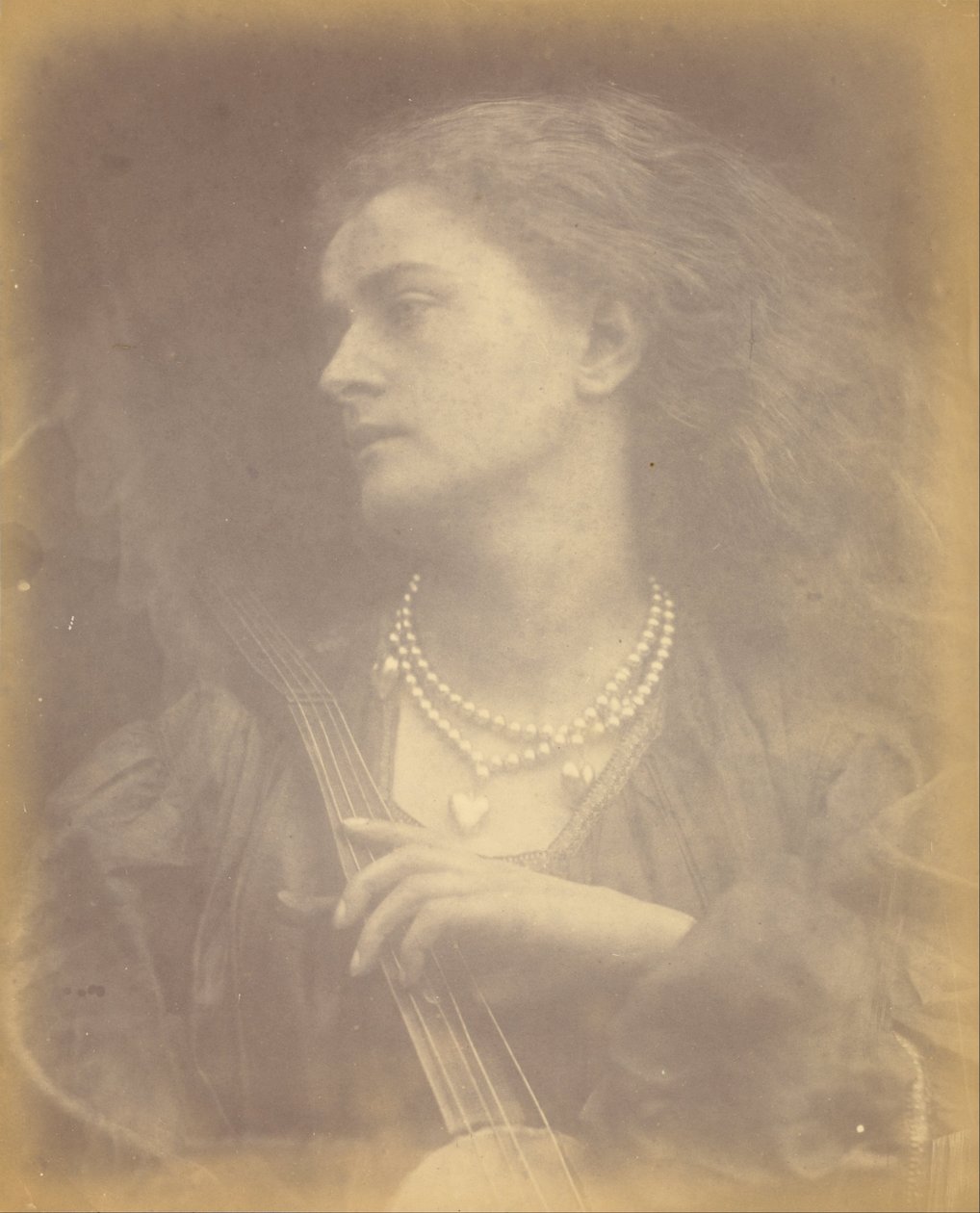 "Et Enid Sang" - Julia Margaret Cameron