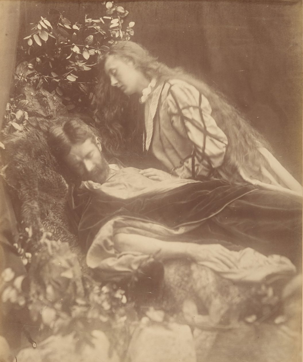 Gareth et Lynette, 1874 - Julia Margaret Cameron